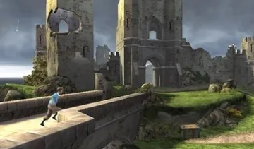Tintin no Bouken - Unicorn-Gou no Himitsu (Japan) screen shot game playing